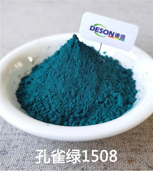 Glazūra Pigments Pāvzaļš